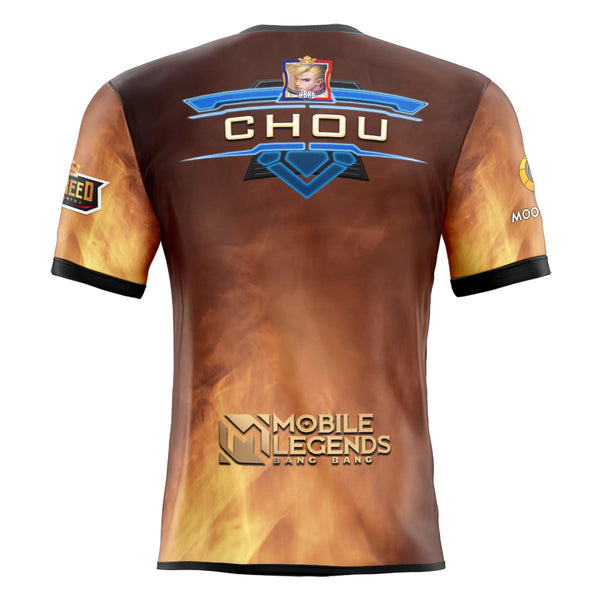 Mobile Legends CHOU GO BALLISTIC SKIN Full Sublimation Tshirt E-Sport Premium Quality - Hybreed Apparel Collections