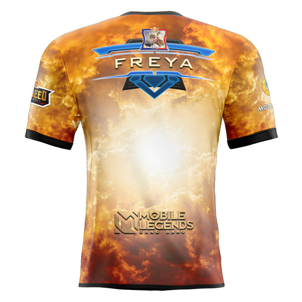 Mobile Legends FREYA DEFAULT REVAMPED SKIN Full Sublimation Tshirt E-Sport Premium Quality - Hybreed Apparel Collections