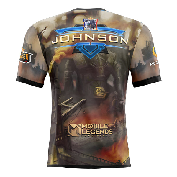Mobile Legends JOHNSON DEFAULT SKIN - Full Sublimation Tshirt E-Sport Premium Quality - Hybreed Apparel Collections