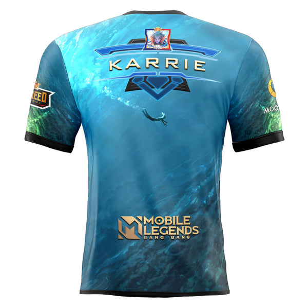 Mobile Legends KARRIE GILL GIRL SKIN Full Sublimation Tshirt E-Sport Premium Quality - Hybreed Apparel Collections