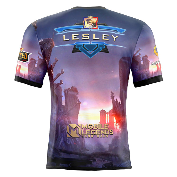 Mobile Legends LESLEY GENERAL ROSA SKIN Full Sublimation Tshirt E-Sport Premium Quality - Hybreed Apparel Collections