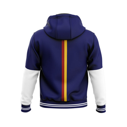Hoodie Jacket Navy Sport Design - Hybreed Apparel Collections