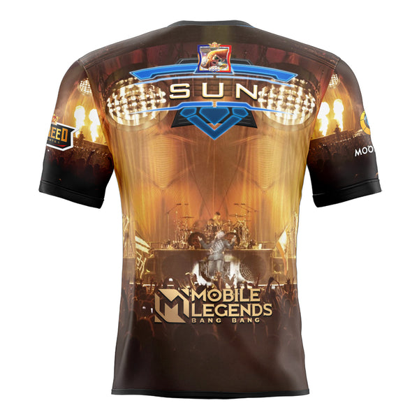 Mobile Legends SUN ROCKSTAR SKIN Full Sublimation Tshirt E-Sport Premium Quality - Hybreed Apparel Collections
