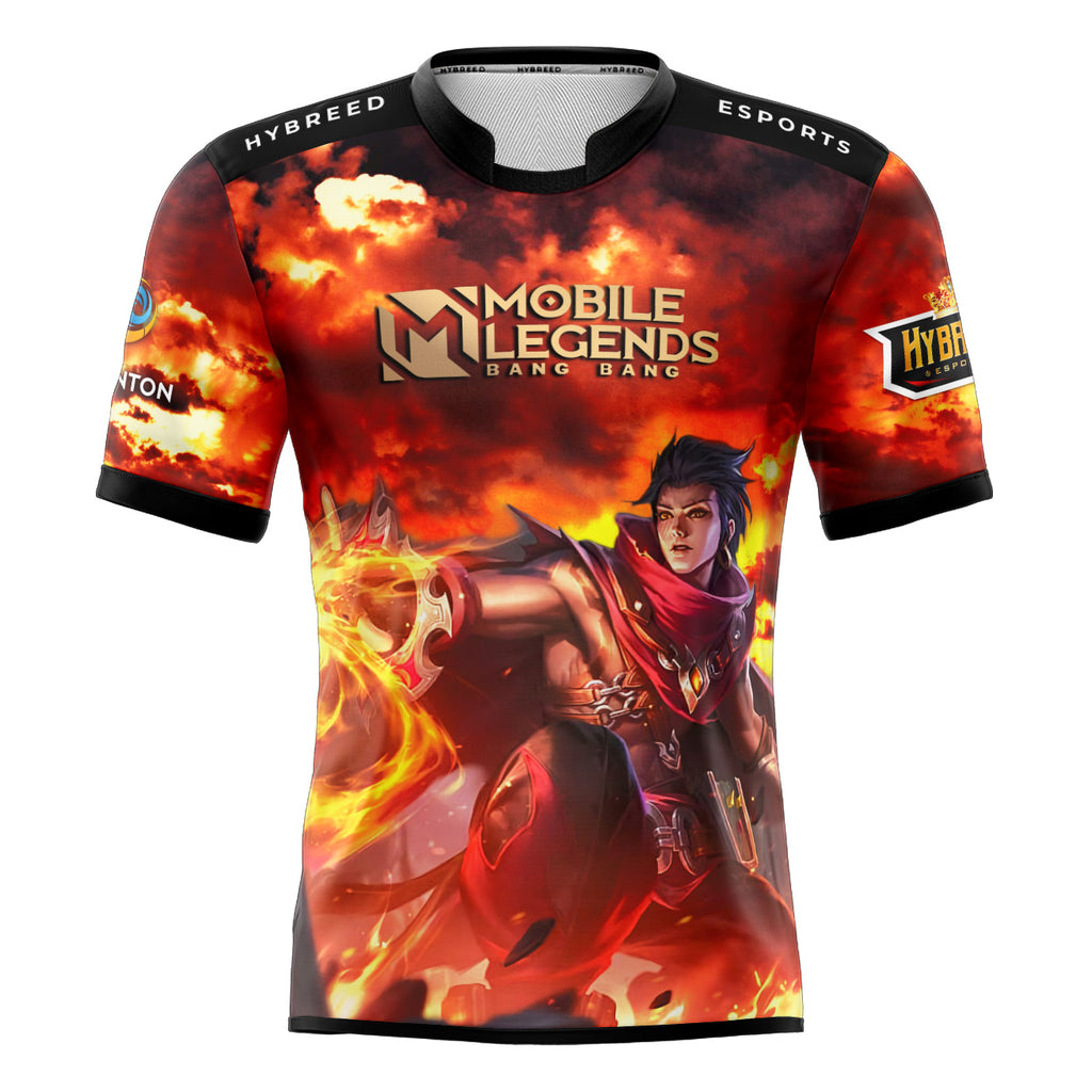 Mobile Legends VALIR PALE FLAME SKIN Full Sublimation Tshirt E-Sport Premium Quality - Hybreed Apparel Collections