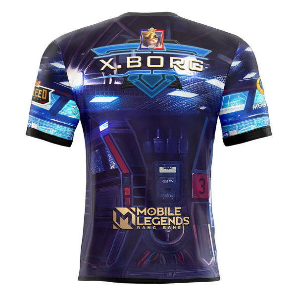 Mobile Legends XBORG BLUE STORM SKIN - Full Sublimation Tshirt E-Sport Premium Quality - Hybreed Apparel Collections