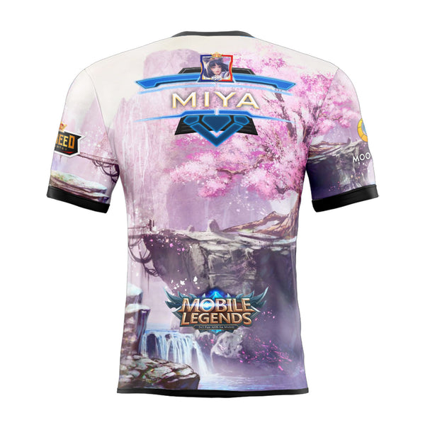 Mobile Legends MIYA SUZUHIME SKIN Full Sublimation Tshirt E-Sport Premium Quality - Hybreed Apparel Collections