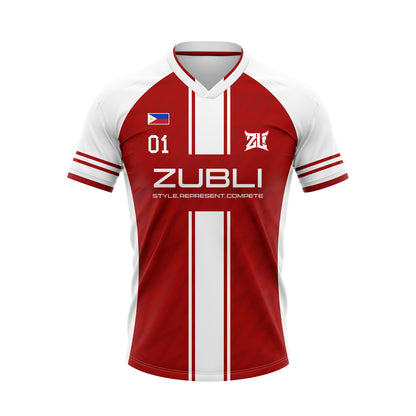 Zubli® Sporty Red and White