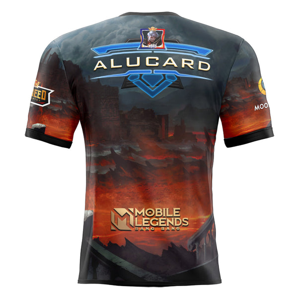 Mobile Legends ALUCARD FIERY INFERNO SKIN - Full Sublimation Tshirt E-Sport Premium Quality - Hybreed Apparel Collections