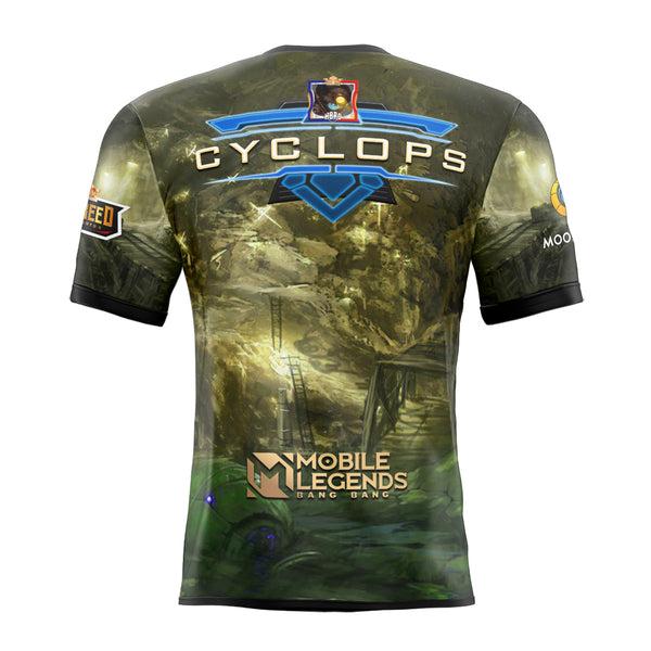 Mobile Legends CYCLOPS SUPER ADVENTURER SKIN Full Sublimation Tshirt E-Sport Premium Quality - Hybreed Apparel Collections