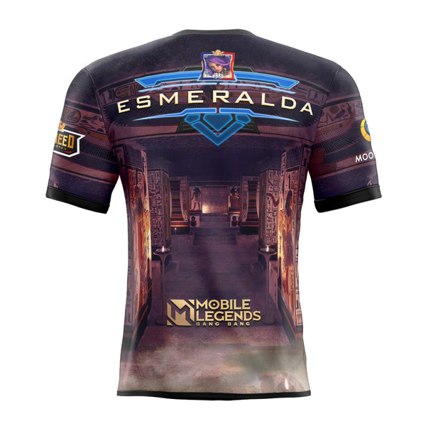 Mobile Legends ESMERALDA CLEOPATRA SKIN Full Sublimation Tshirt E-Sport Premium Quality - Hybreed Apparel Collections