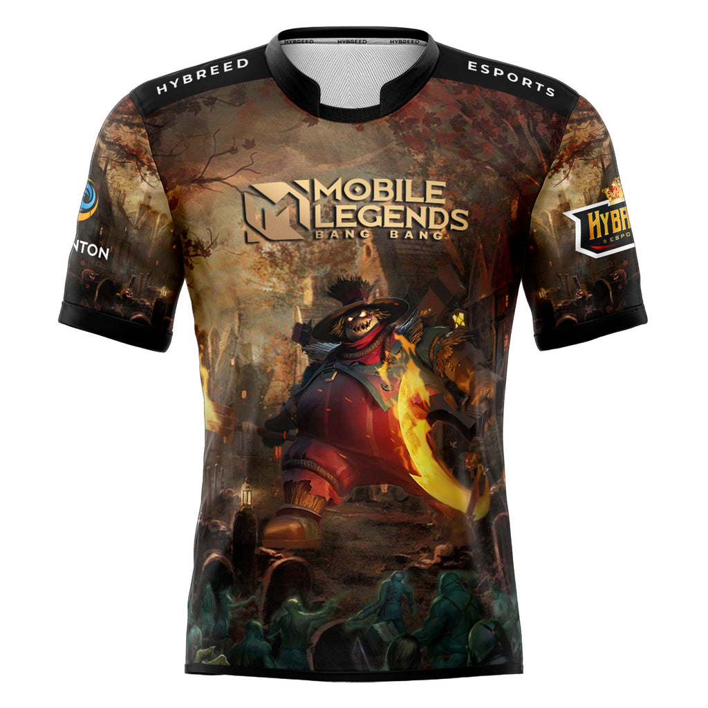 Mobile Legends FRANCO WHEATFIELD NIGHTMARE HALLOWEEN SKIN Full Sublimation Tshirt E-Sport Premium Quality - Hybreed Apparel Collections