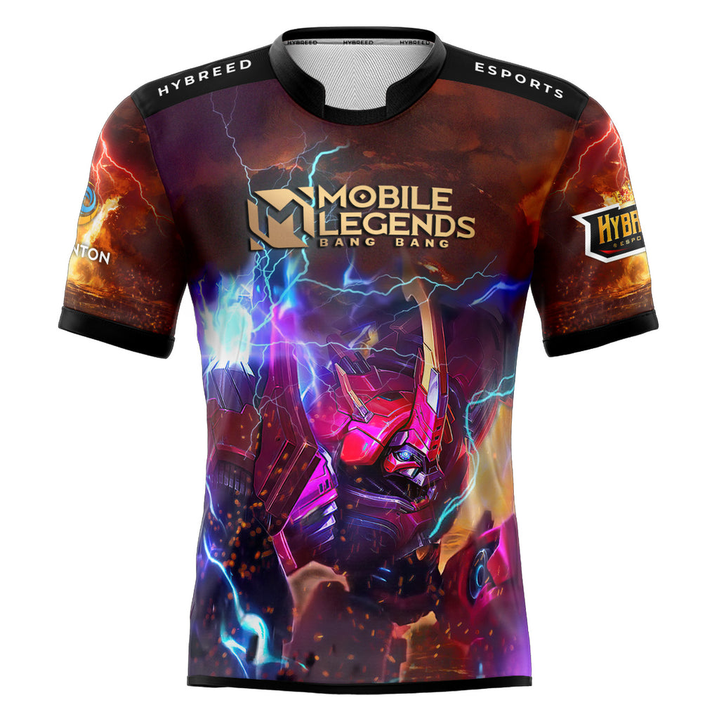 Mobile Legends GROCK CODENAME RHINO SKIN Full Sublimation Tshirt E-Sport Premium Quality - Hybreed Apparel Collections