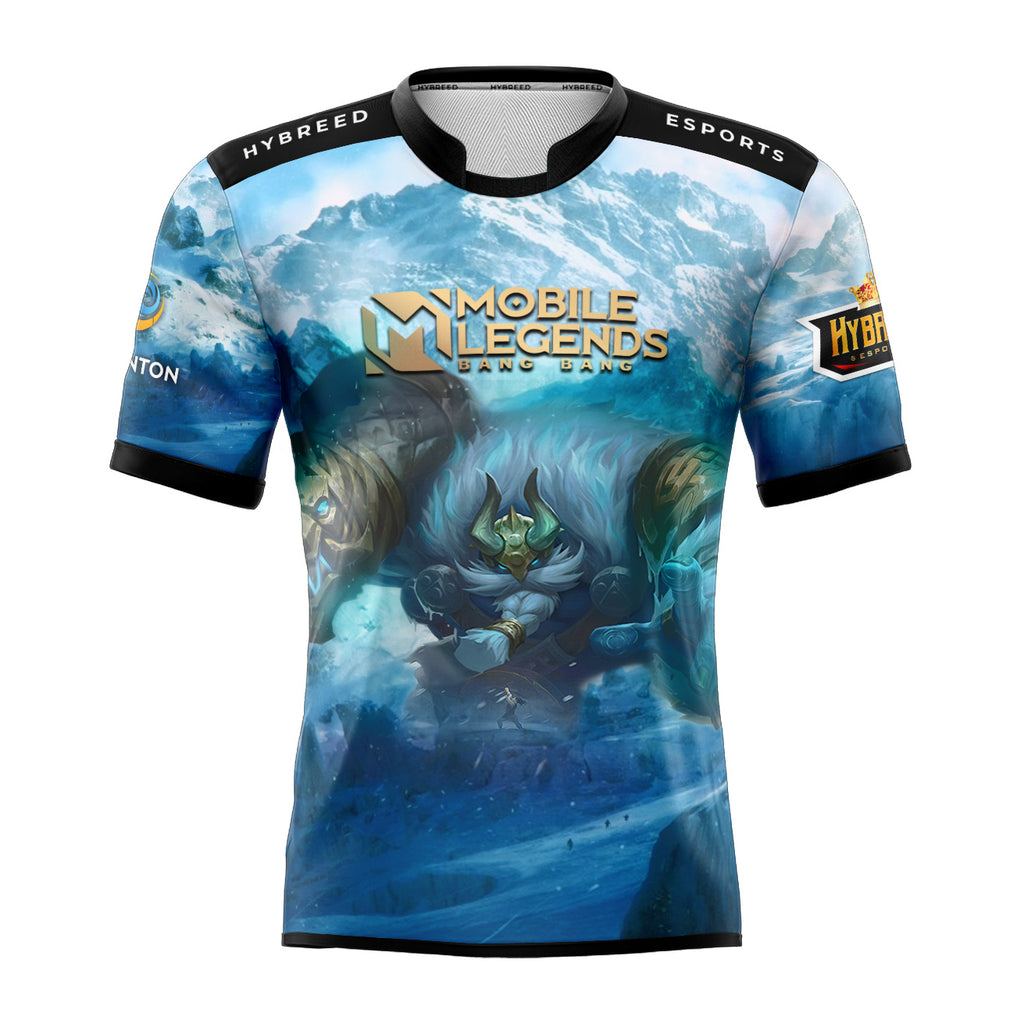 Mobile Legends GROCK ICELAND COMMANDER SKIN Full Sublimation Tshirt E-Sport Premium Quality - Hybreed Apparel Collections