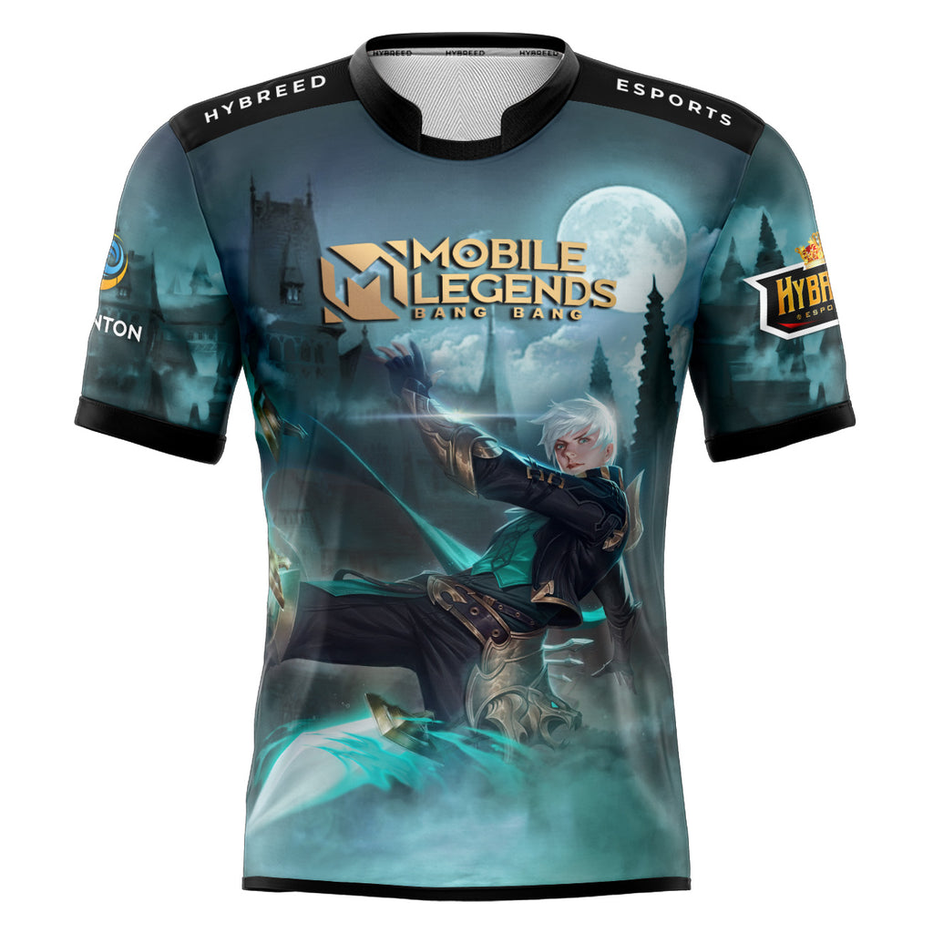 Mobile Legends GUSION MOONLIGHT SONATA SKIN Full Sublimation Tshirt E-Sport Premium Quality - Hybreed Apparel Collections
