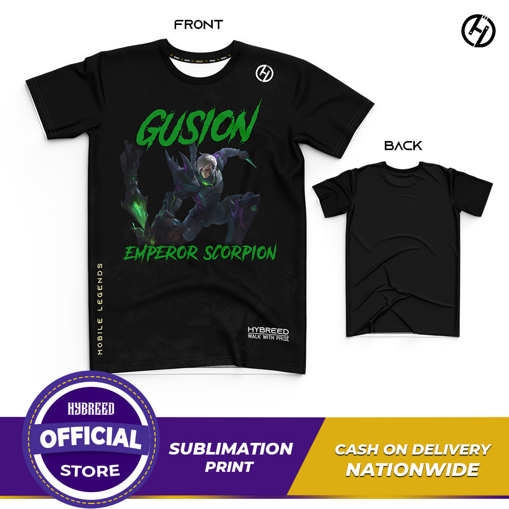 HYBREED LITE GUSION VENOM SKIN Mobile Legends Front Sublimation Tshirt E-Sport Premium Quality - Hybreed Apparel Collections