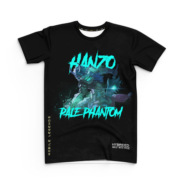 HYBREED LITE HANZO PALE PHANTOM SKIN Mobile Legends Front Sublimation Tshirt E-Sport Premium Quality - Hybreed Apparel Collections