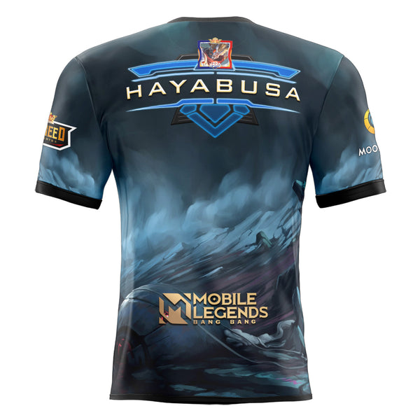 Mobile Legends HAYABUSA EXPERIMENT 21 SKIN Full Sublimation Tshirt E-Sport Premium Quality - Hybreed Apparel Collections