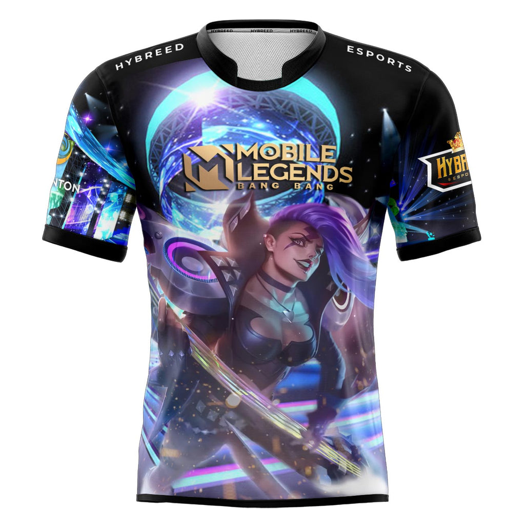Mobile Legends HILDA BASS CRAZE SKIN-Full Sublimation Tshirt E-Sport Premium Quality - Hybreed Apparel Collections
