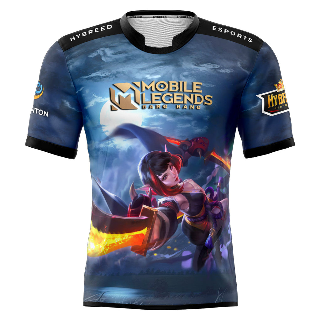 Mobile Legends KARINA SPIDER LILY SKIN - Full Sublimation Tshirt E-Sport Premium Quality - Hybreed Apparel Collections