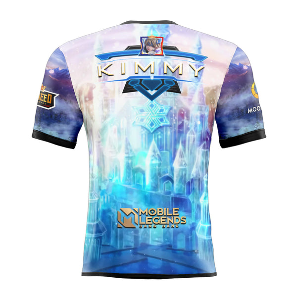 Mobile Legends KIMMY FROST WING SKIN Full Sublimation Tshirt E-Sport Premium Quality - Hybreed Apparel Collections