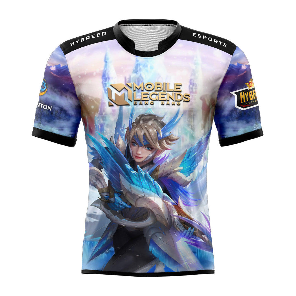 Mobile Legends KIMMY FROST WING SKIN Full Sublimation Tshirt E-Sport Premium Quality - Hybreed Apparel Collections