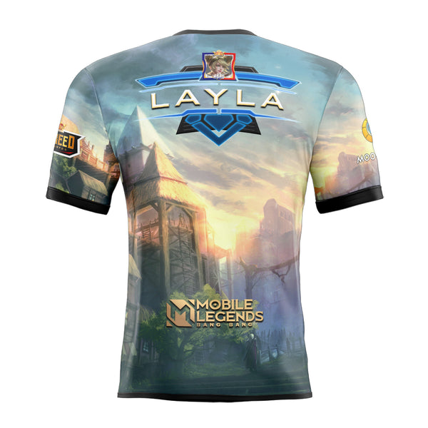 Mobile Legends LAYLA DEFAULT REVAMPED SKIN Full Sublimation Tshirt E-Sport Premium Quality - Hybreed Apparel Collections