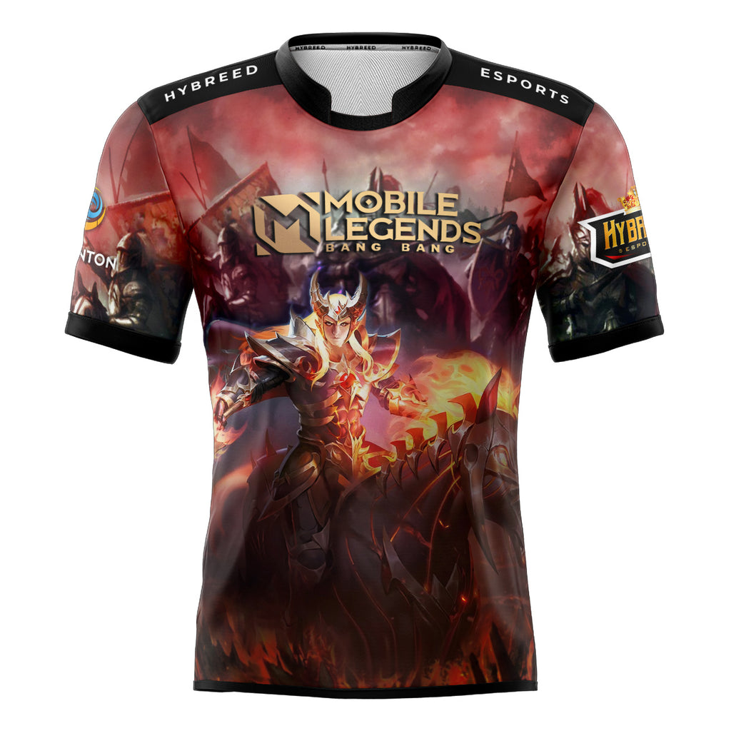 Mobile Legends LEOMORD INFERNO SOUL SKIN - Full Sublimation Tshirt E-Sport Premium Quality - Hybreed Apparel Collections