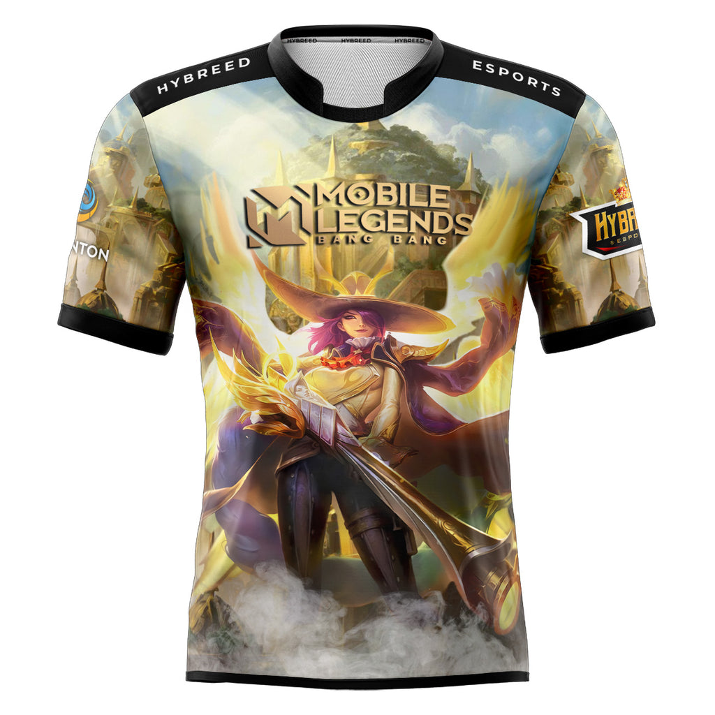 Mobile Legends LESLEY ANGELIC AGENT SKIN - Full Sublimation Tshirt E-Sport Premium Quality - Hybreed Apparel Collections
