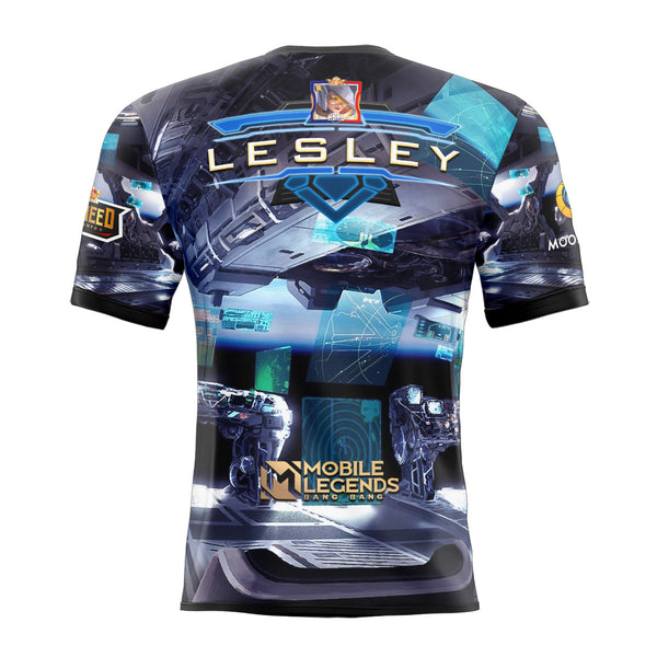 Mobile Legends LESLEY STELARIS GHOST SKIN Full Sublimation Tshirt E-Sport Premium Quality - Hybreed Apparel Collections