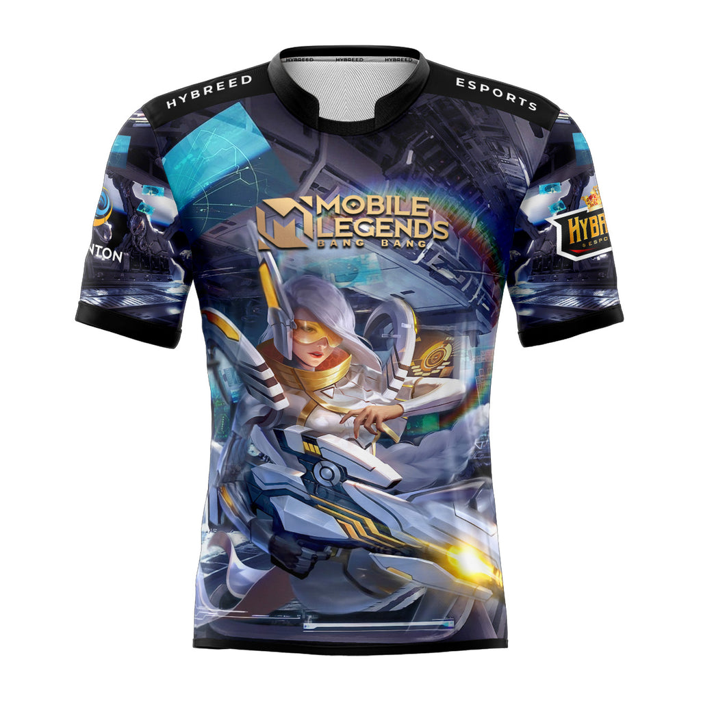 Mobile Legends LESLEY STELARIS GHOST SKIN Full Sublimation Tshirt E-Sport Premium Quality - Hybreed Apparel Collections