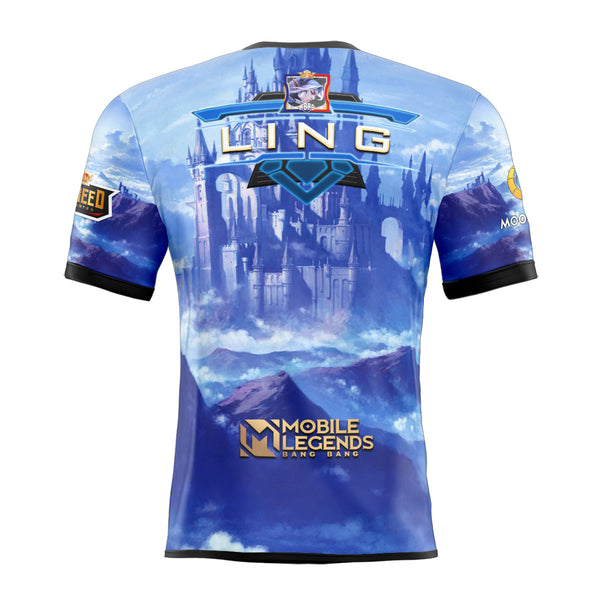 Mobile Legends LING NIGHT SHADE SKIN Full Sublimation Tshirt E-Sport Premium Quality - Hybreed Apparel Collections