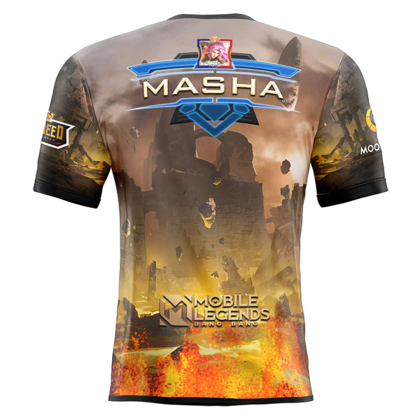 Mobile Legends MASHA COMBAT MAIDEN SKIN Full Sublimation Tshirt E-Sport Premium Quality - Hybreed Apparel Collections