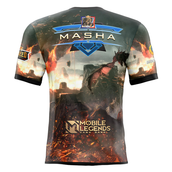Mobile Legends MASHA DRAGON ARMOR SKIN Full Sublimation Tshirt E-Sport Premium Quality - Hybreed Apparel Collections
