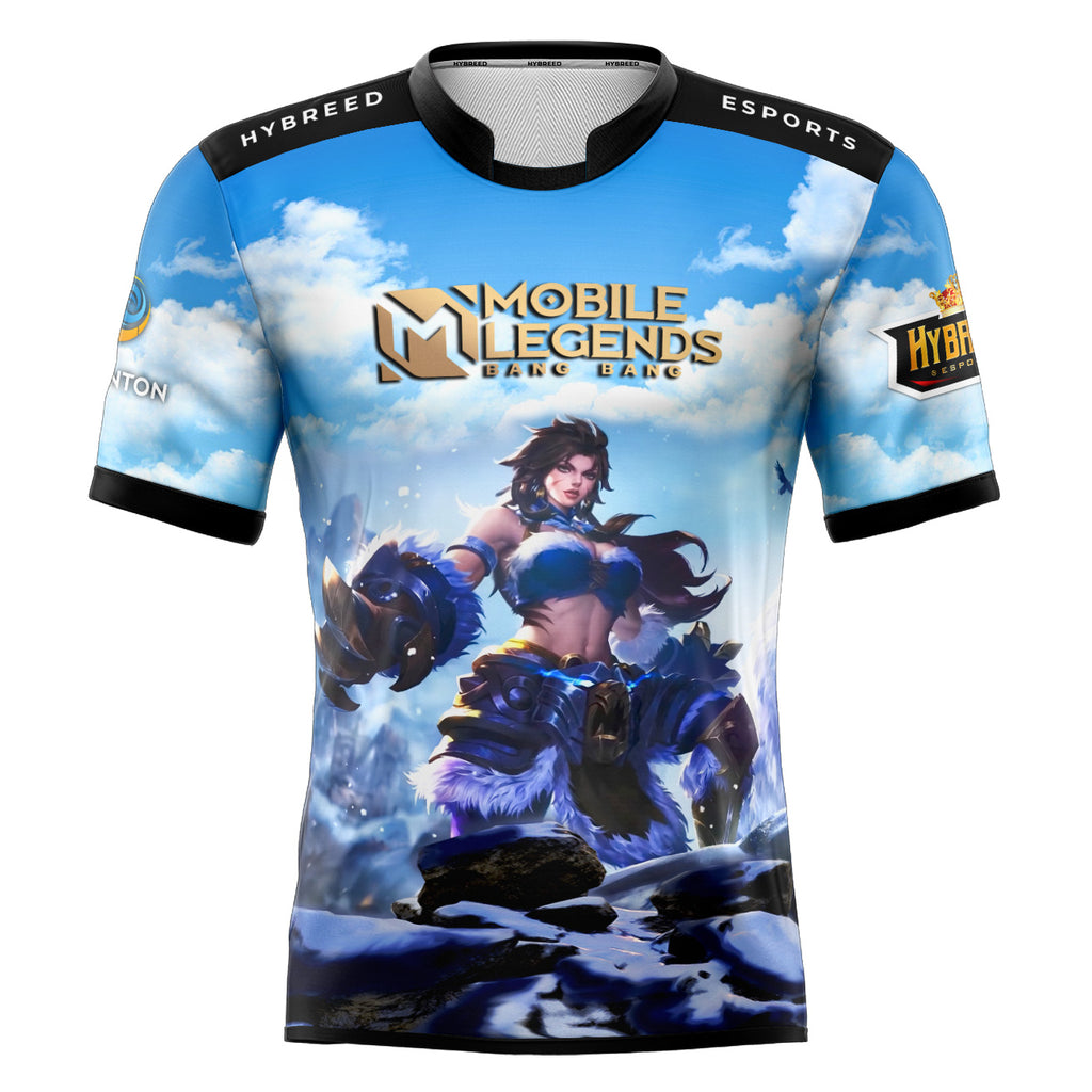 Mobile Legends MASHA WINTER GUARD SKIN - Full Sublimation Tshirt E-Sport Premium Quality - Hybreed Apparel Collections