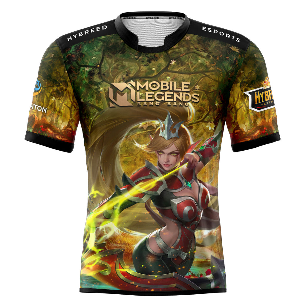 Mobile Legends MIYA BURNING BOW SKIN Full Sublimation Tshirt E-Sport Premium Quality - Hybreed Apparel Collections