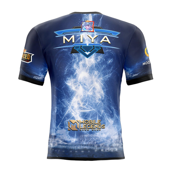Mobile Legends MIYA DEFAULT REVAMPED SKIN Full Sublimation Tshirt E-Sport Premium Quality - Hybreed Apparel Collections