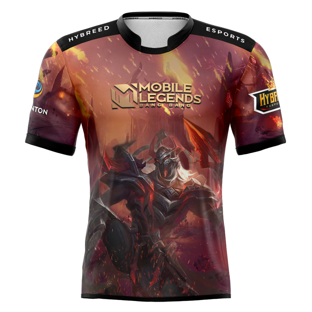Mobile Legends MOSKOV BLOOD SPEAR SKIN Full Sublimation Tshirt E-Sport Premium Quality - Hybreed Apparel Collections