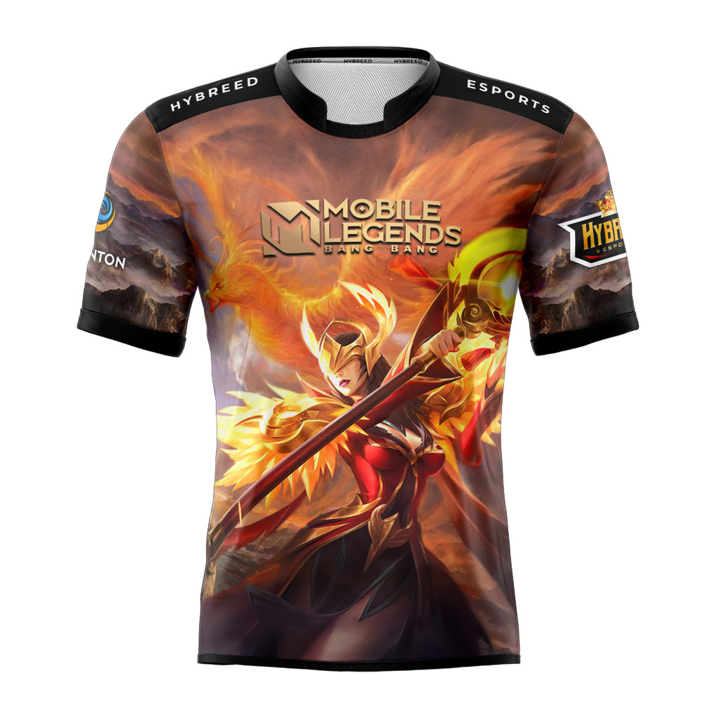 Mobile Legends PHARSA EMPRESS PHOENIX SKIN Full Sublimation Tshirt E-Sport Premium Quality - Hybreed Apparel Collections