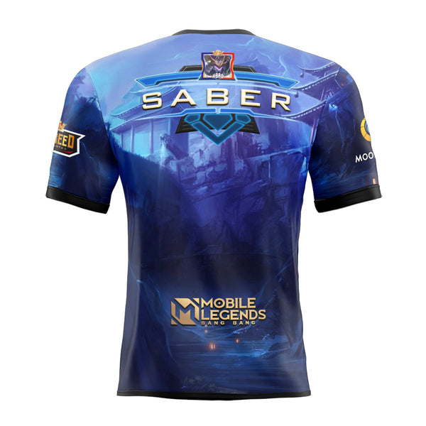 Mobile Legends SABER ONIMARU SKIN Full Sublimation Tshirt E-Sport Premium Quality - Hybreed Apparel Collections