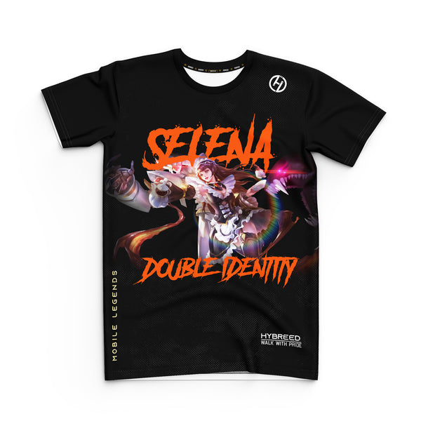 HYBREED LITE SELENA DOUBLE IDENTITY SKIN Mobile Legends Front Sublimation Tshirt E-Sport Premium Quality - Hybreed Apparel Collections