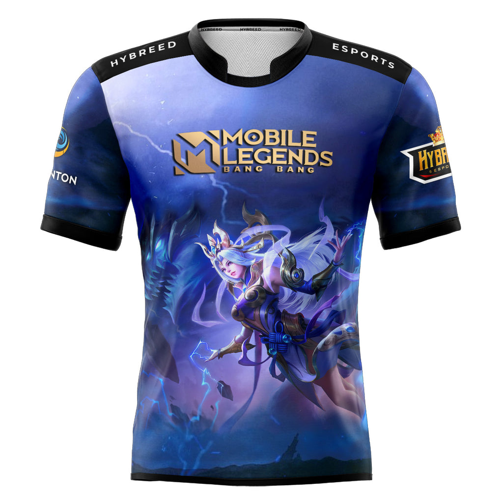 Mobile Legends SELENA THUNDER FLASH SKIN Full Sublimation Tshirt E-Sport Premium Quality - Hybreed Apparel Collections