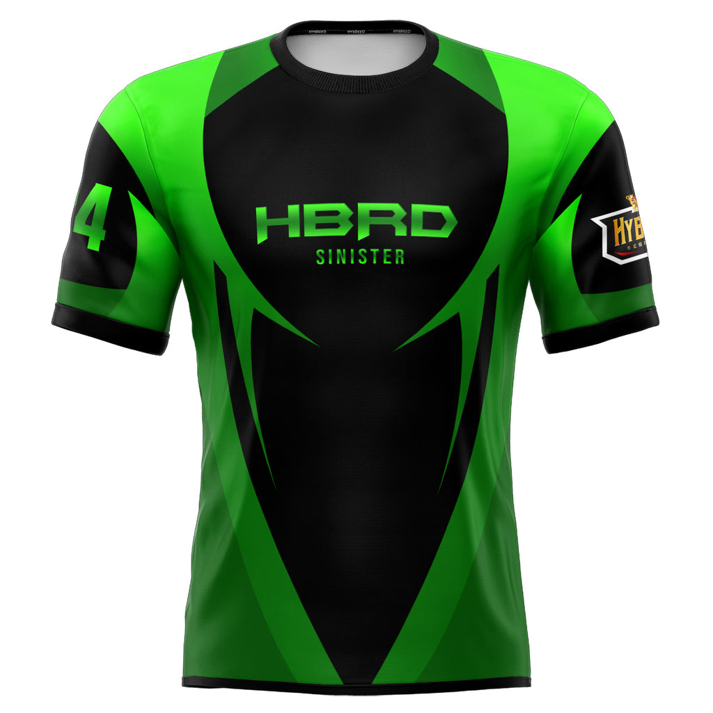 HBRD SINISTER JERSEY Full Sublimation Tshirt E-Sport Premium Quality - Hybreed Apparel Collections