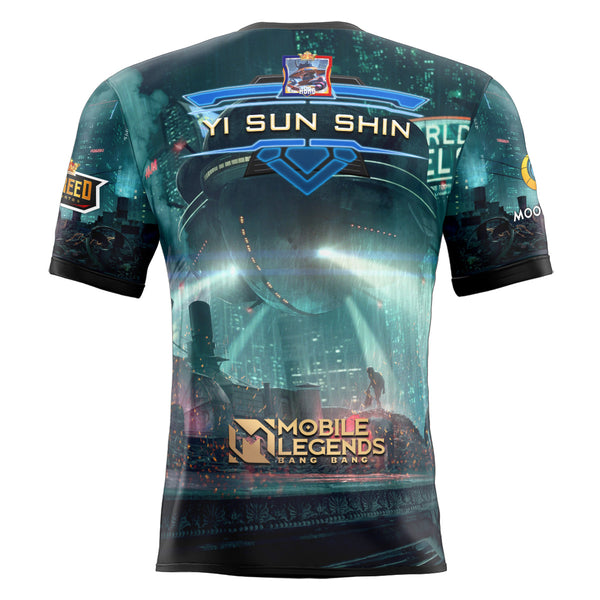Mobile Legends YI SUN SHIN LONE DESTRUCTOR SKIN Full Sublimation Tshirt E-Sport Premium Quality - Hybreed Apparel Collections