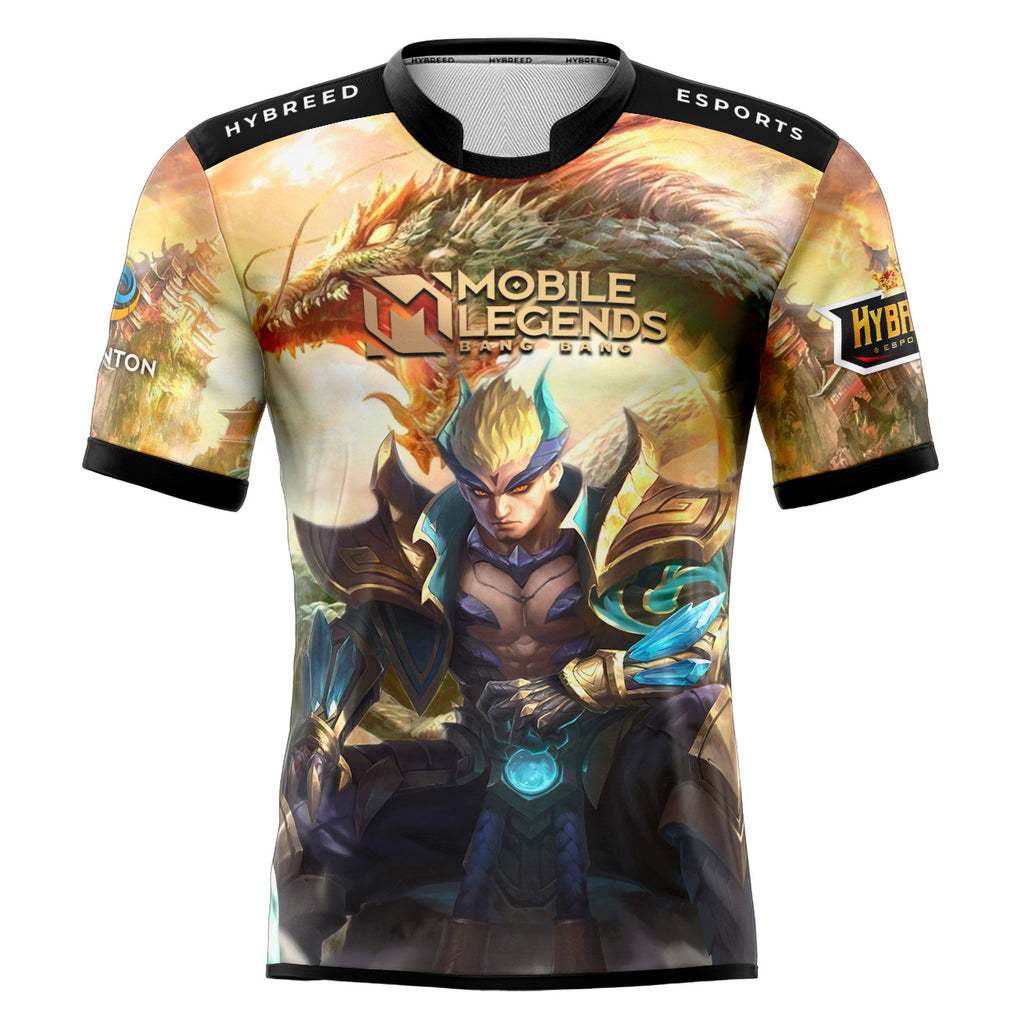 Mobile Legends YU ZHONG EMERALD DRAGON SKIN Full Sublimation Tshirt E-Sport Premium Quality - Hybreed Apparel Collections