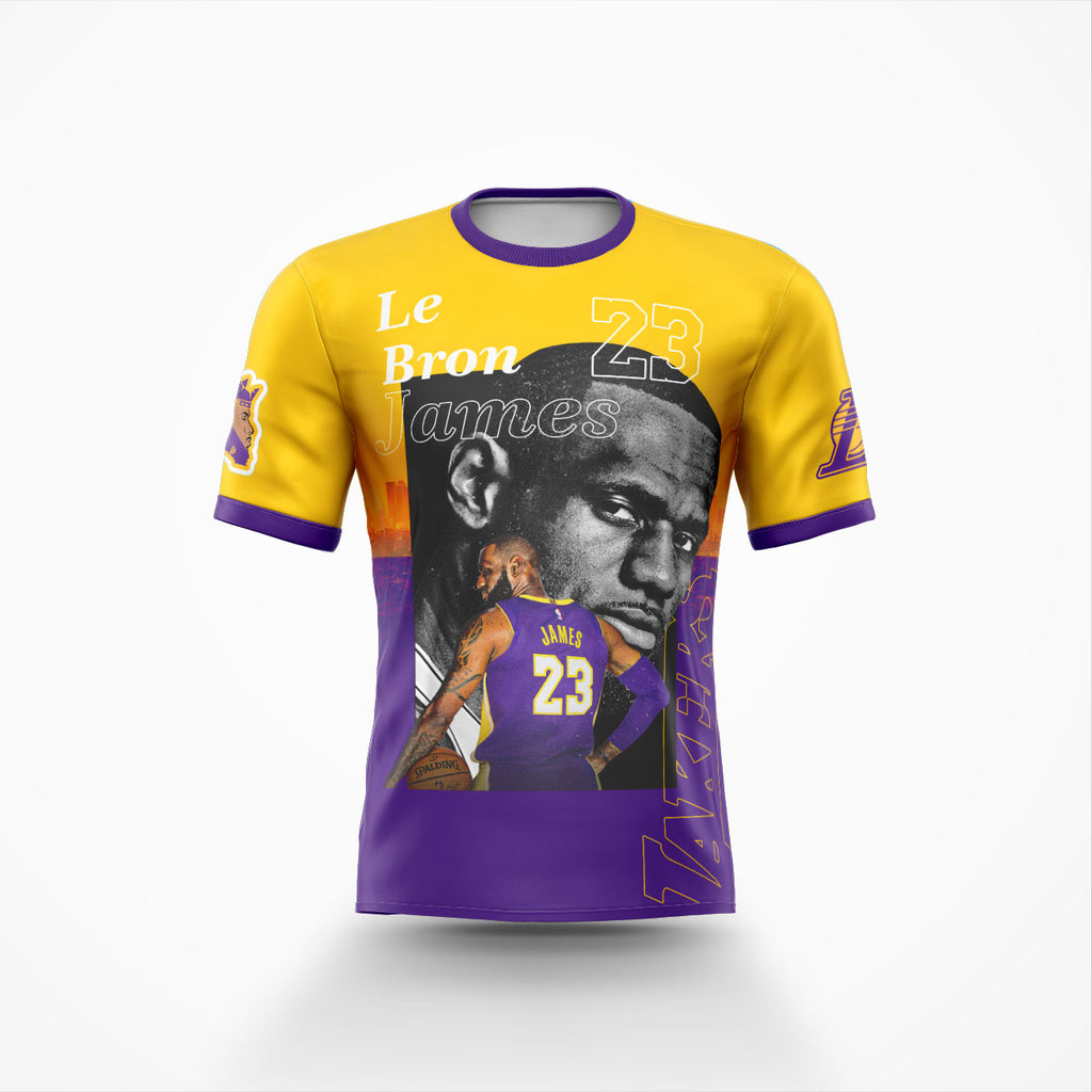 Lebron James Full Sublimation Shirt Design 1 – Hybreed Apparel Collections
