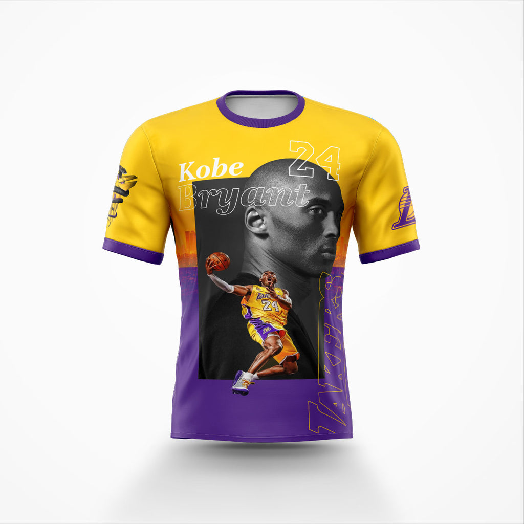 Kobe Bryant Full Sublimation  Shirt Design 1 - Hybreed Apparel Collections