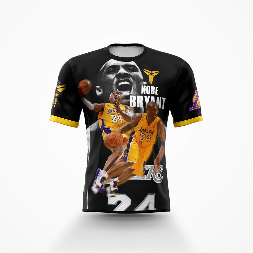 Kobe Bryant Full Sublimation  Shirt Design 2 - Hybreed Apparel Collections
