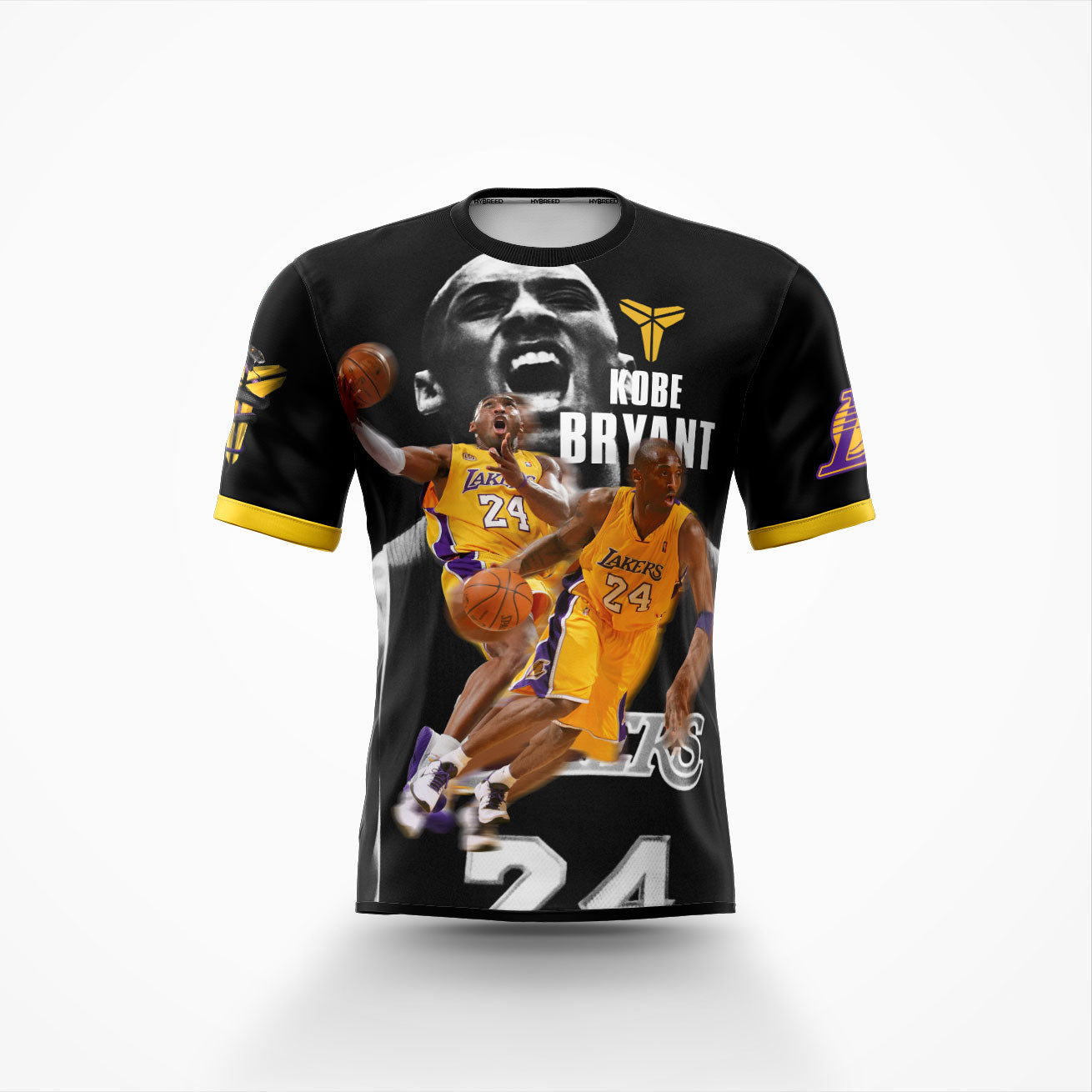 Nike Dri-Fit Kobe Bryant Special Issue Men's 3XL T-Shirt Lakers Purple Gold
