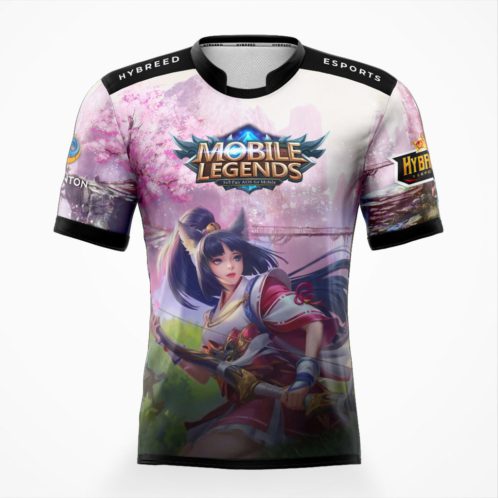 Mobile Legends MIYA SUZUHIME SKIN Full Sublimation Tshirt E-Sport Premium Quality - Hybreed Apparel Collections