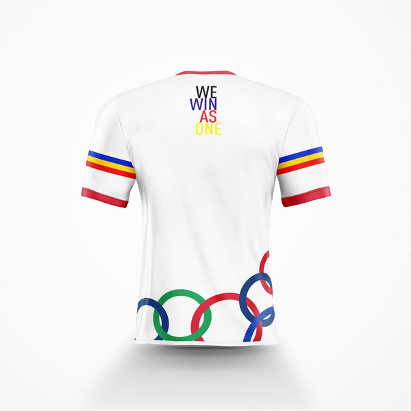 Sea Games White Short Sleeve Design #01 - Hybreed Apparel Collections